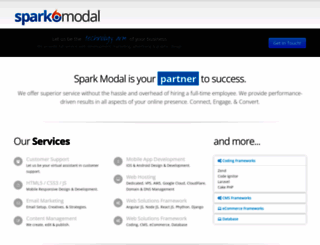 sparkmodal.com screenshot