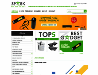 sparkpromotions.pl screenshot
