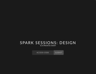 sparksessionsdesign.splashthat.com screenshot