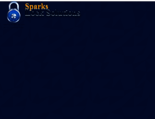 sparkslocksolutions.com screenshot