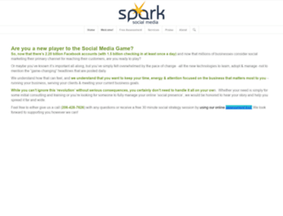 sparksocialmedia.com screenshot