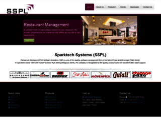 sparktech.co.in screenshot