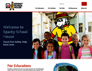 sparkyschoolhouse.org screenshot