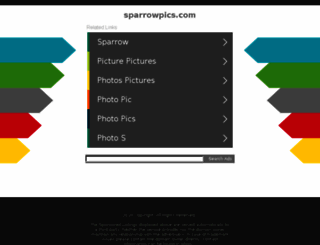 sparrowpics.com screenshot