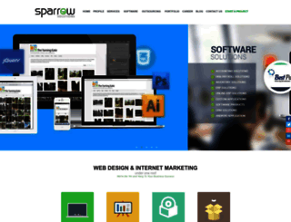 sparrowsolution.com screenshot