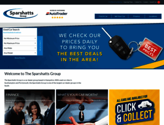 sparshattsgroup.co.uk screenshot
