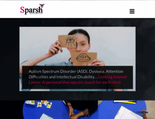 sparshforchildren.com screenshot