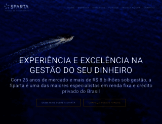 sparta.com.br screenshot