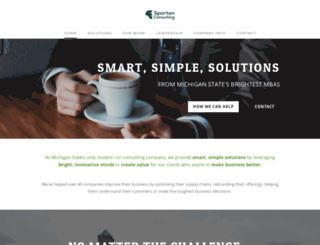 spartanconsulting.org screenshot