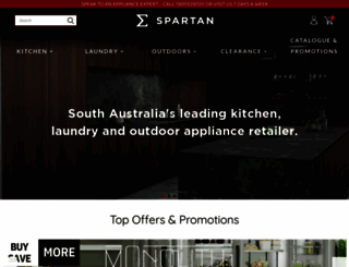 spartanelectrical.com.au screenshot