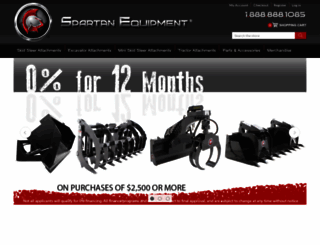 spartanequipment.com screenshot