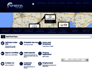 spartanmotormall.com screenshot