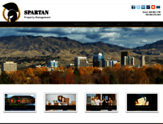 spartanpropertymanagement.com screenshot