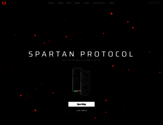 spartanprotocol.org screenshot