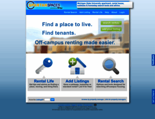 spartanspaces.com screenshot
