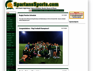spartanssports.com screenshot