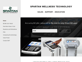 spartanwellnesstechnology.com screenshot