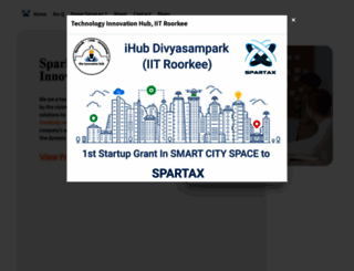 spartax.co.in screenshot
