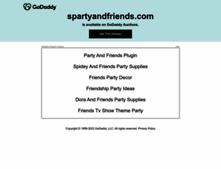 spartyandfriends.com screenshot