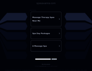 spasavanna.com screenshot