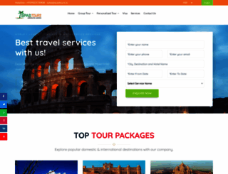 spastours.in screenshot