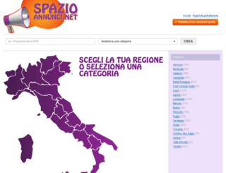 spazioannunci.net screenshot