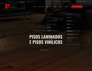 spaziopisos.com.br screenshot