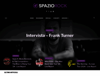 spaziorock.it screenshot