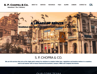 spchopra.com screenshot