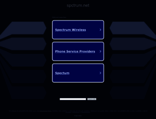 spctrum.net screenshot