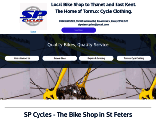 spcycles.com screenshot