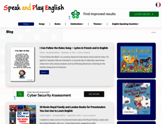 speak-and-play-english.com screenshot