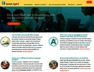 speakagent.com screenshot