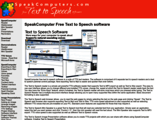 speakcomputers.com screenshot
