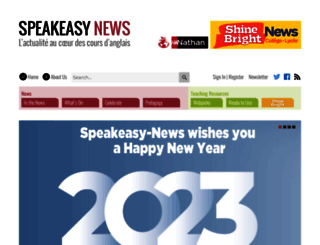 speakeasy-news.com screenshot