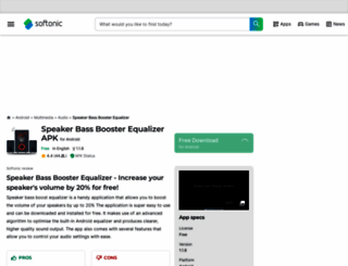 speaker-bass-booster-equalizer.en.softonic.com screenshot
