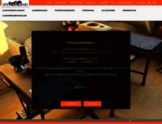 speakerland.nl screenshot