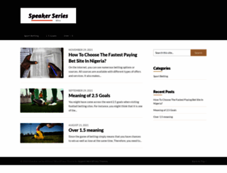 speakerseriesafrica.com screenshot