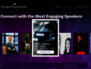 speakersolutions.ie screenshot