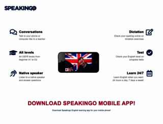 speakingo.com screenshot