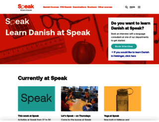 speakspeak.dk screenshot
