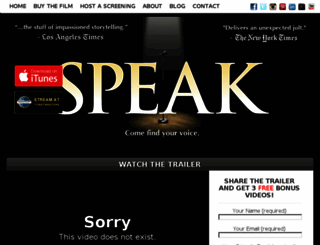 speakthemovie.com screenshot