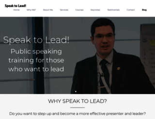 speaktolead.co.uk screenshot