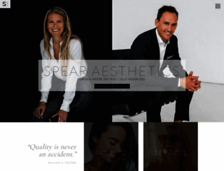 spearaesthetics.com screenshot