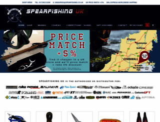 spearfishing.co.uk screenshot