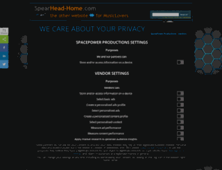 spearhead-home.com screenshot
