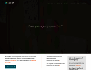 spearmarketing.com screenshot