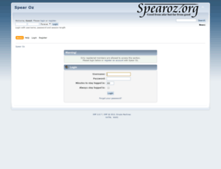 spearoz.org screenshot