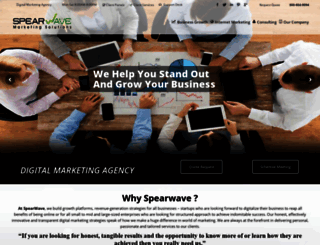 spearwavemarketing.com screenshot