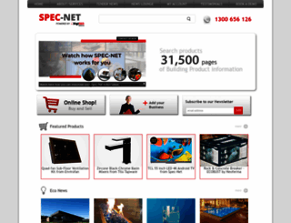 spec-net.com.au screenshot